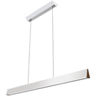 BlackJack Lighting - Flair Linear Pendant - FLR-48L-WH-WN-12T-30K - Canada Light Shop