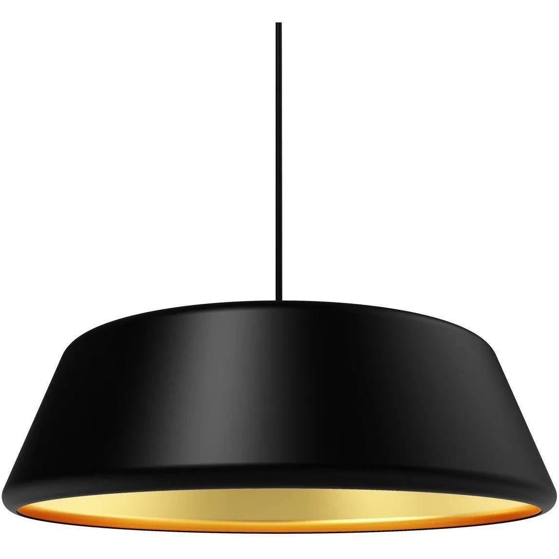 BlackJack Lighting - Pillbox Pendant - PBX-20P-BG-12E-NAK - Canada Light Shop