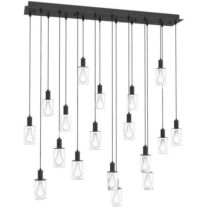 BlackJack Lighting - Seraph Linear Pendant - SER-38P-BL-LAL-27U-30K - Canada Light Shop