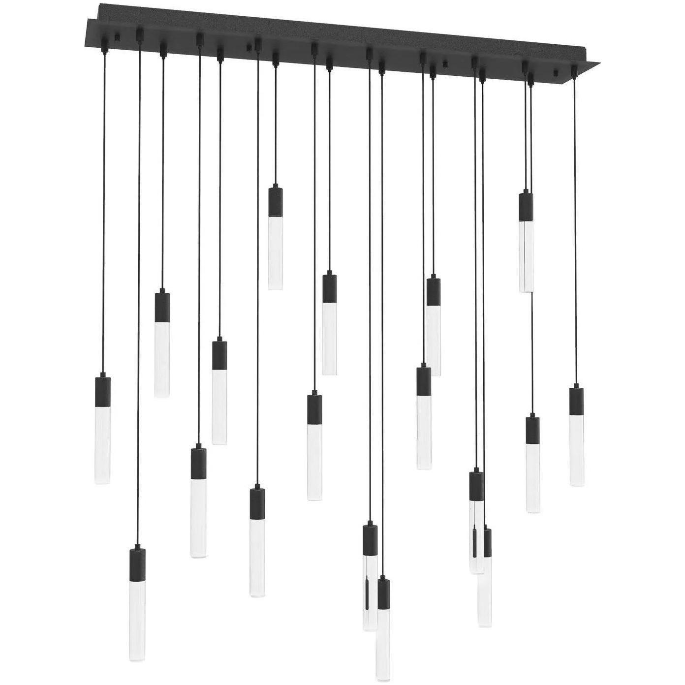 BlackJack Lighting - Seraph Linear Pendant - SER-38P-BL-LTC-27U-30K - Canada Light Shop