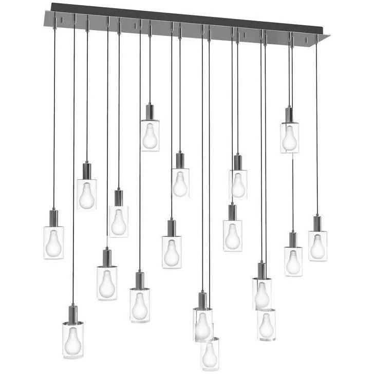 BlackJack Lighting - Seraph Linear Pendant - SER-38P-PC-LAL-27U-30K - Canada Light Shop