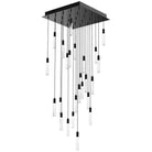 BlackJack Lighting - Seraph Square Pendant - SER-24P-BL-LGR-27U-30K - Canada Light Shop