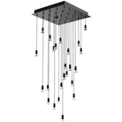 BlackJack Lighting - Seraph Square Pendant - SER-24P-BL-LMU-27U-30K - Canada Light Shop