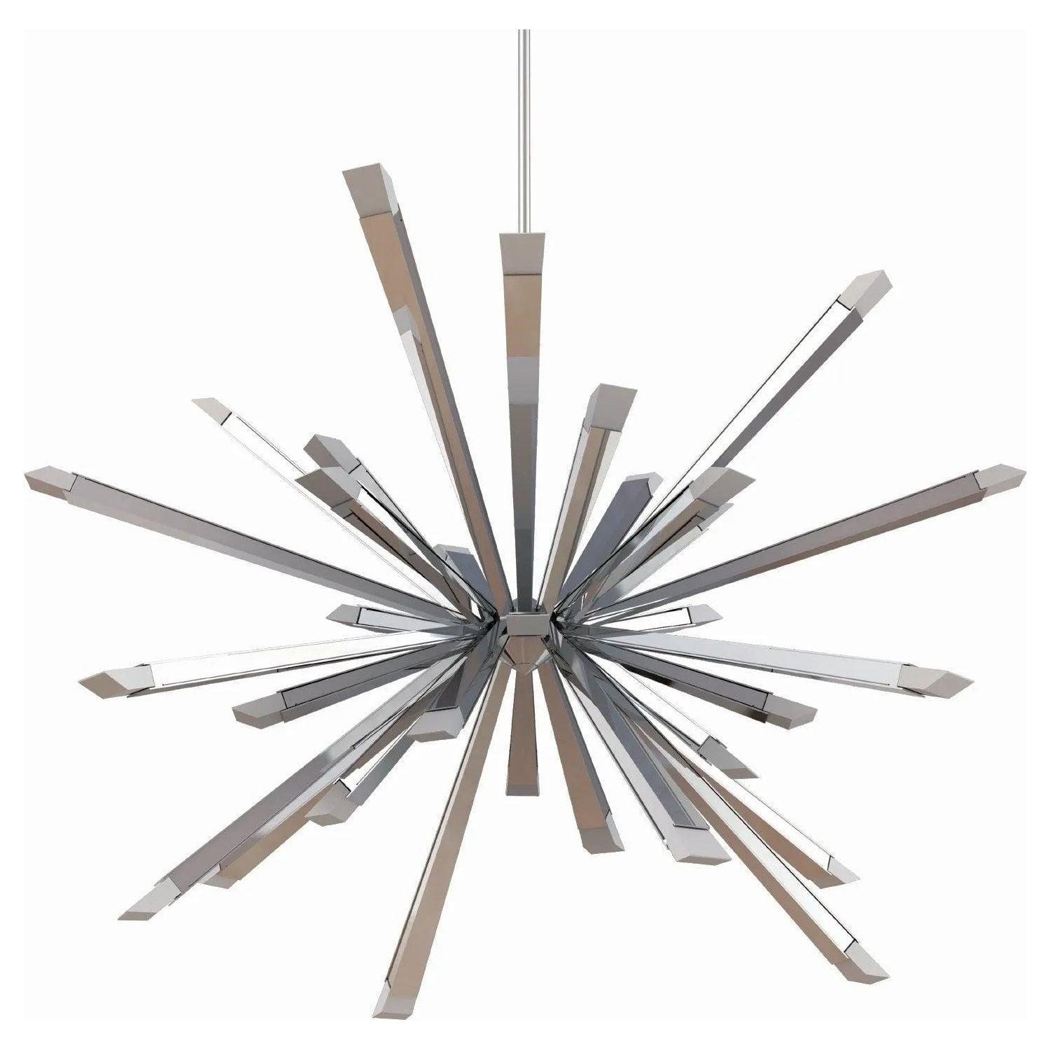 BlackJack Lighting - Starburst Chandelier - STB-40C-PC-27U-30K - Canada Light Shop