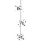 BlackJack Lighting - Starburst Triple Chandelier - STB-T29-PC-27U-30K - Canada Light Shop