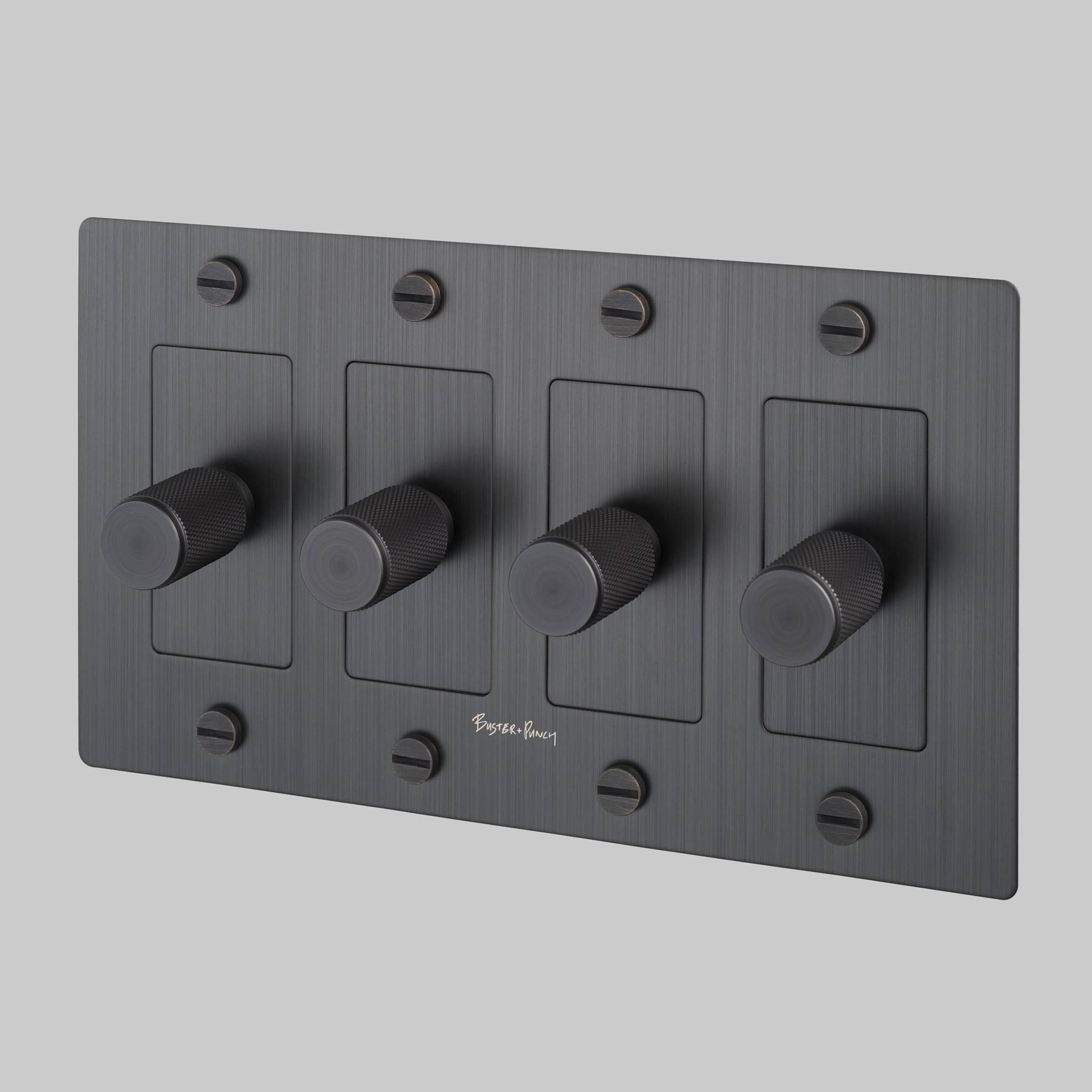 Buster + Punch - NDK-094353 - Dimmer Switch - Smoked Bronze