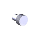 Kartners - Circo Knurled Cabinet Knob - 366700-99 - Canada Light Shop
