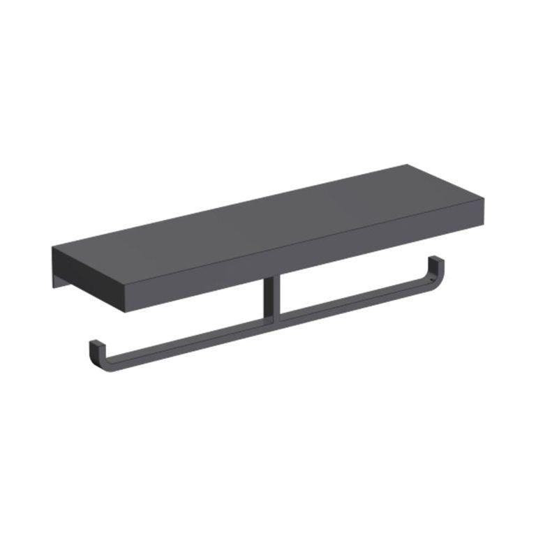 Kartners - Hotel Double Tissue Holder With Shelf - 711155-48 - Canada Light Shop