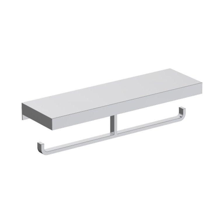 Kartners - Hotel Double Tissue Holder With Shelf - 711155-25 - Canada Light Shop