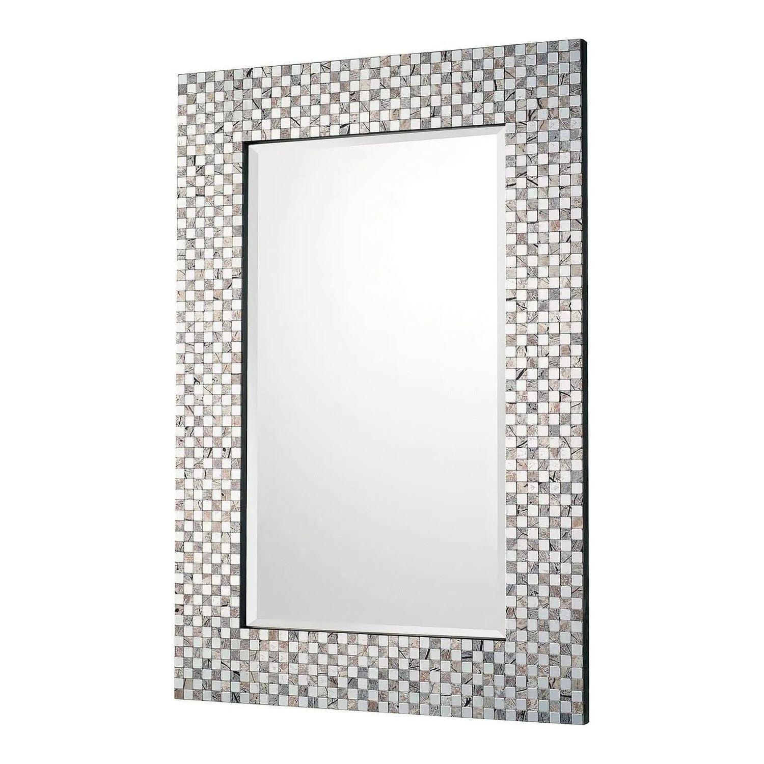 Capital Lighting Fixture Company - 23"W x 35"H Hand-Tiled Rectangle Mirror - 716801MM - Canada Light Shop
