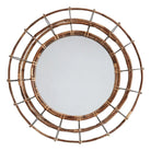 Capital Lighting Fixture Company - 31" Round Blazed Rattan Mirror - 735701MM - Canada Light Shop