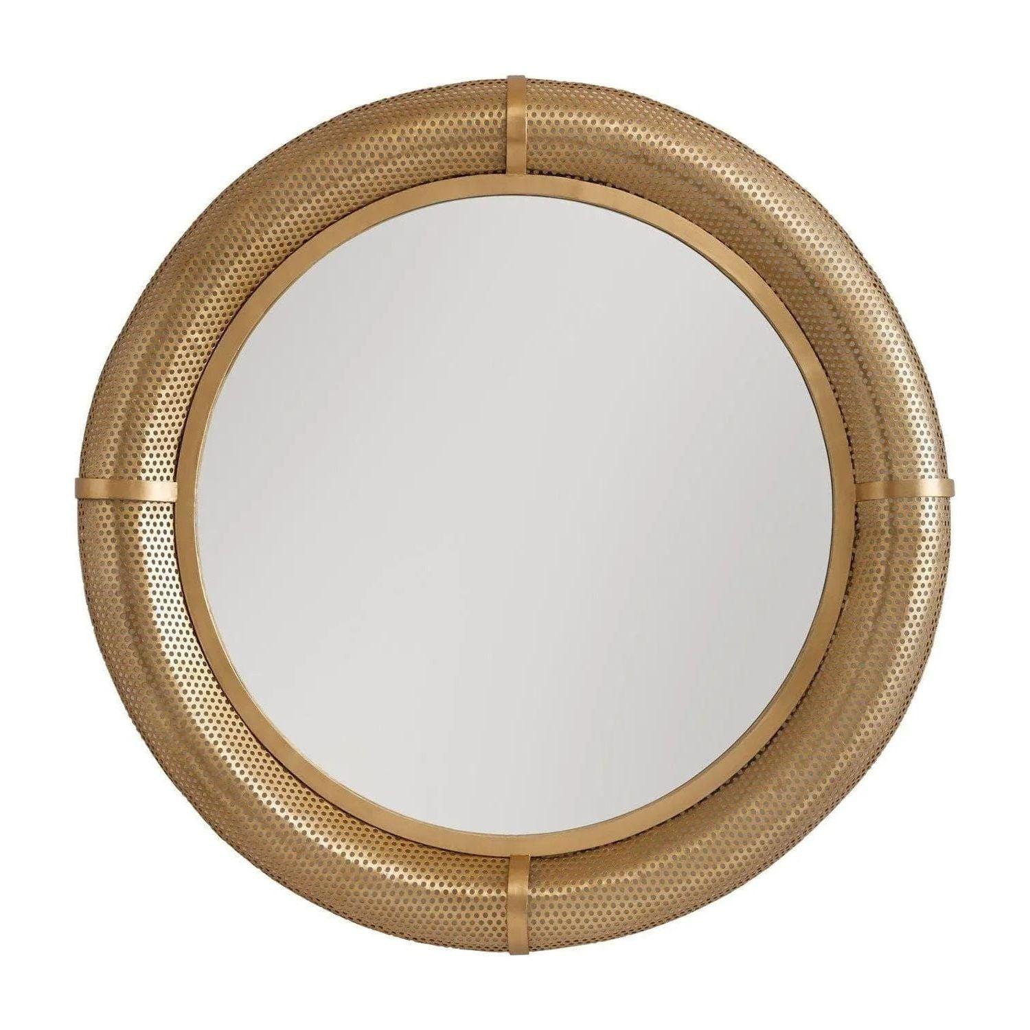 Capital Lighting Fixture Company - 32" Round Perforated Metal Mirror - 736101MM - Canada Light Shop