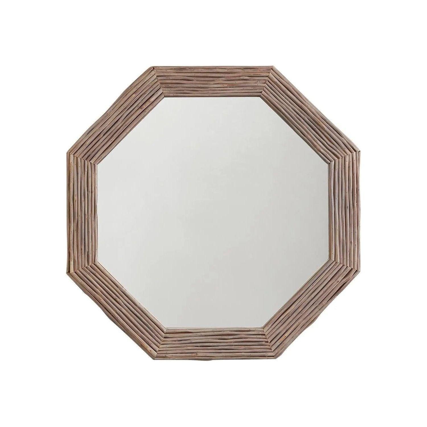 Capital Lighting Fixture Company - 33" Octagonal Natural Eucalyptus Mirror - 734102MM - Canada Light Shop