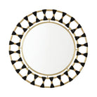 Capital Lighting Fixture Company - 34.5 Round Pinched Rope Mirror - 741101MM - Canada Light Shop