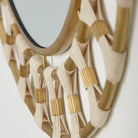 Capital Lighting Fixture Company - 34.5 Round Pinched Rope Mirror - 741101MM - Canada Light Shop
