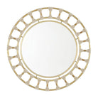 Capital Lighting Fixture Company - 34.5 Round Pinched Rope Mirror - 741102MM - Canada Light Shop