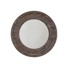 Capital Lighting Fixture Company - 36" Round Black Wash Mango Wood Mirror - 734002MM - Canada Light Shop