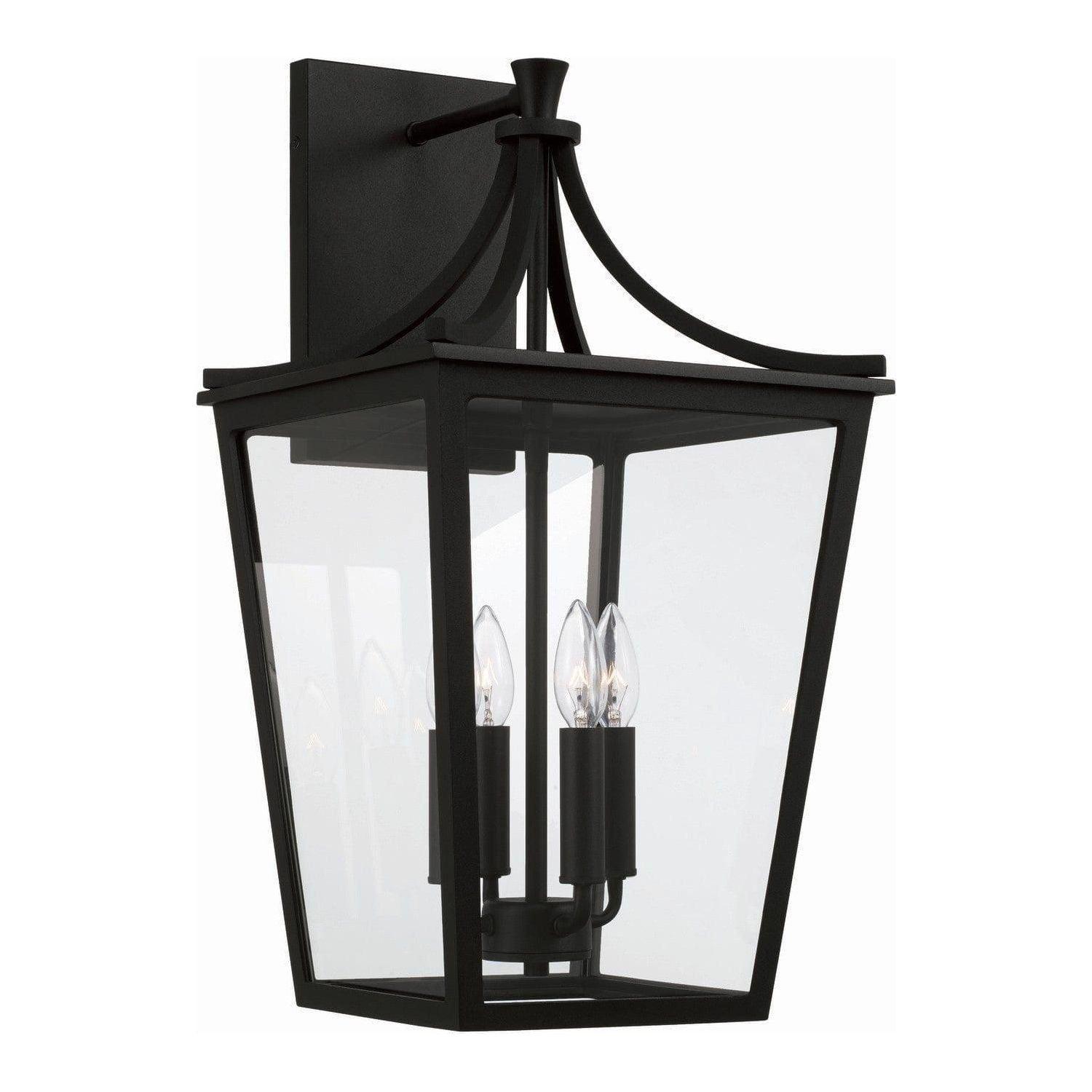 Capital Lighting Fixture Company - Adair Outdoor Wall Lantern - 947941BK - Canada Light Shop