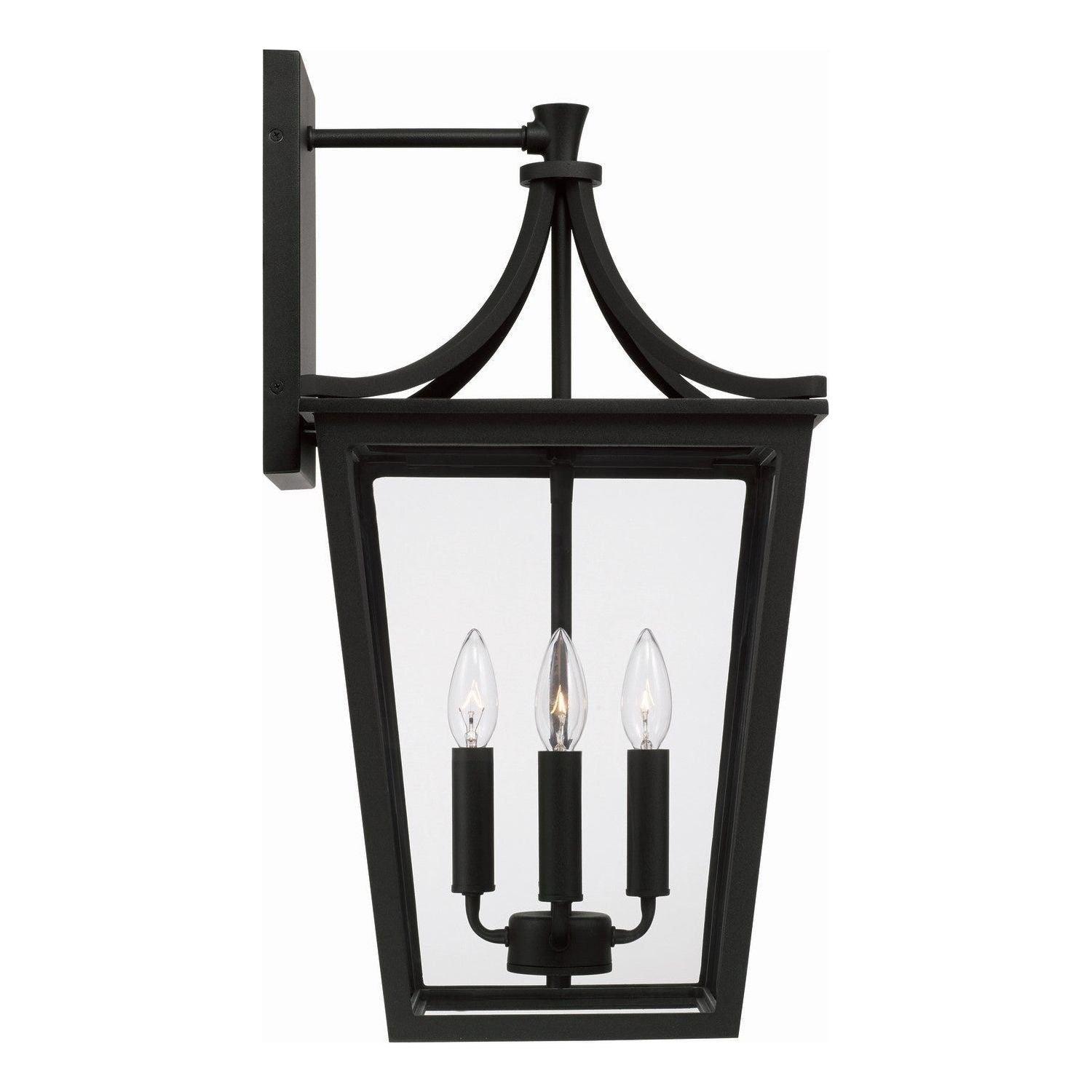 Capital Lighting Fixture Company - Adair Outdoor Wall Lantern - 947941BK - Canada Light Shop
