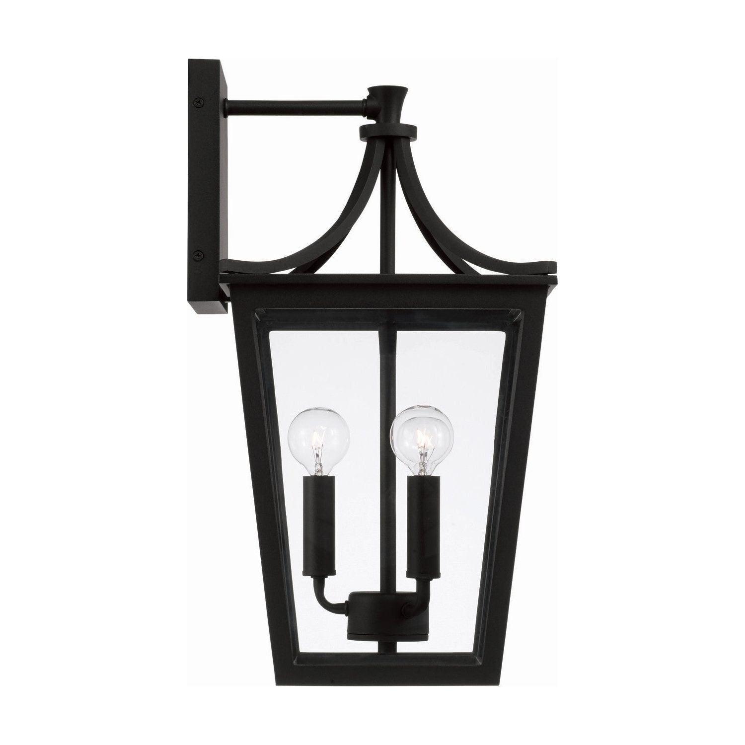 Capital Lighting Fixture Company - Adair Outdoor Wall Lantern - 947941BK - Canada Light Shop