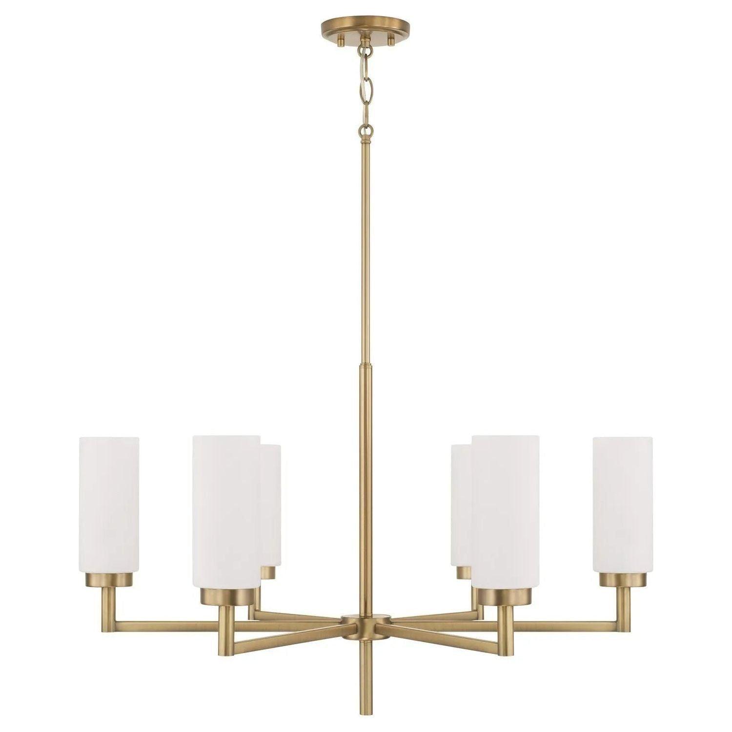 Capital Lighting Fixture Company - Alyssa Chandelier - 451761AD - Canada Light Shop