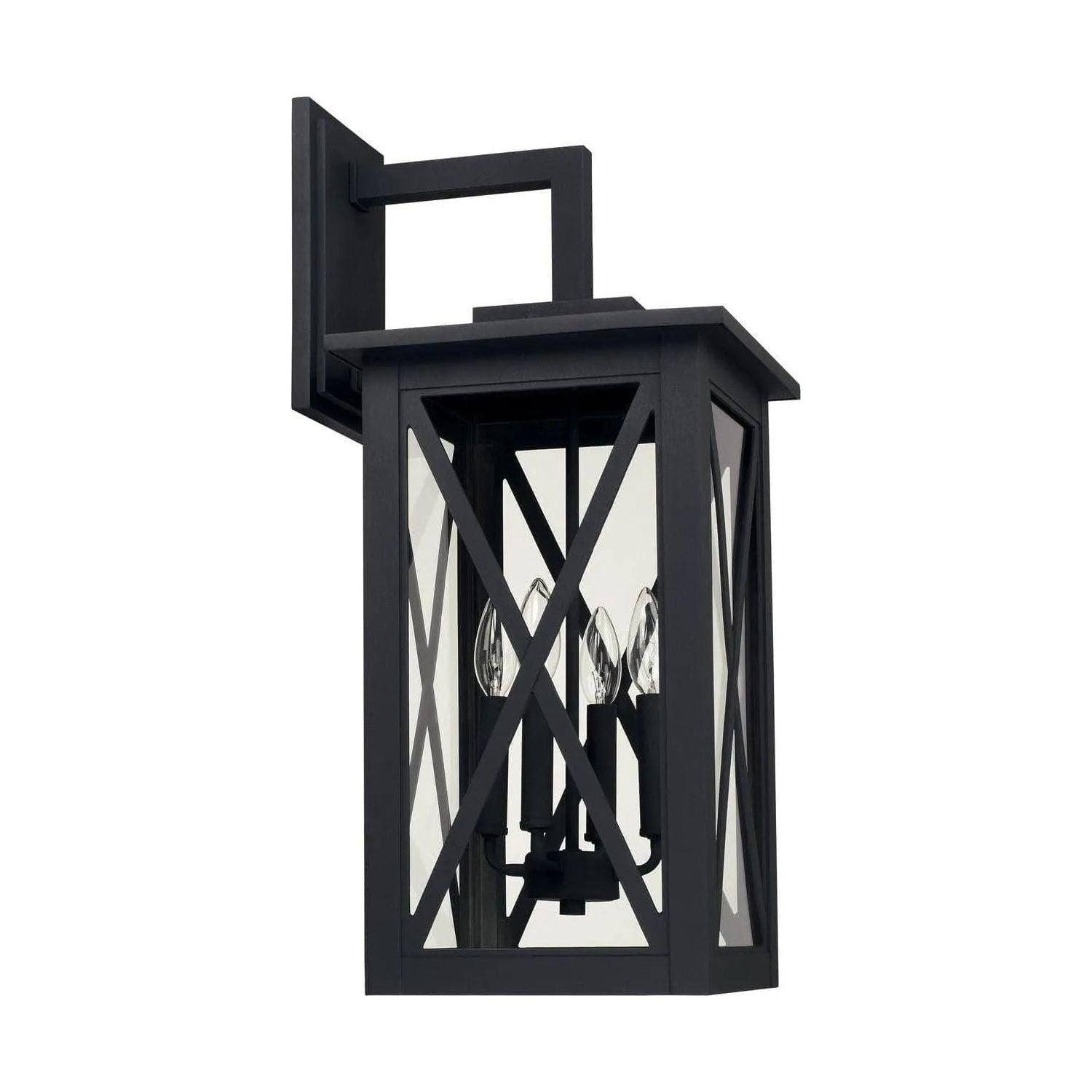 Capital Lighting Fixture Company - Avondale Outdoor Wall Lantern - 926641BK - Canada Light Shop