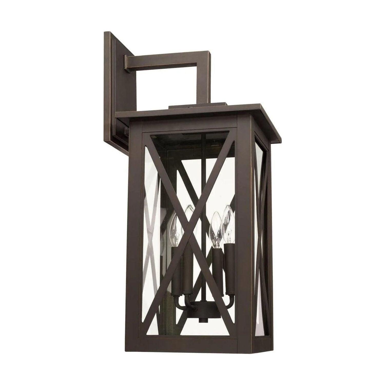 Capital Lighting Fixture Company - Avondale Outdoor Wall Lantern - 926641OZ - Canada Light Shop