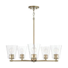 Capital Lighting Fixture Company - Baker Chandelier - 446951AD-533 - Canada Light Shop