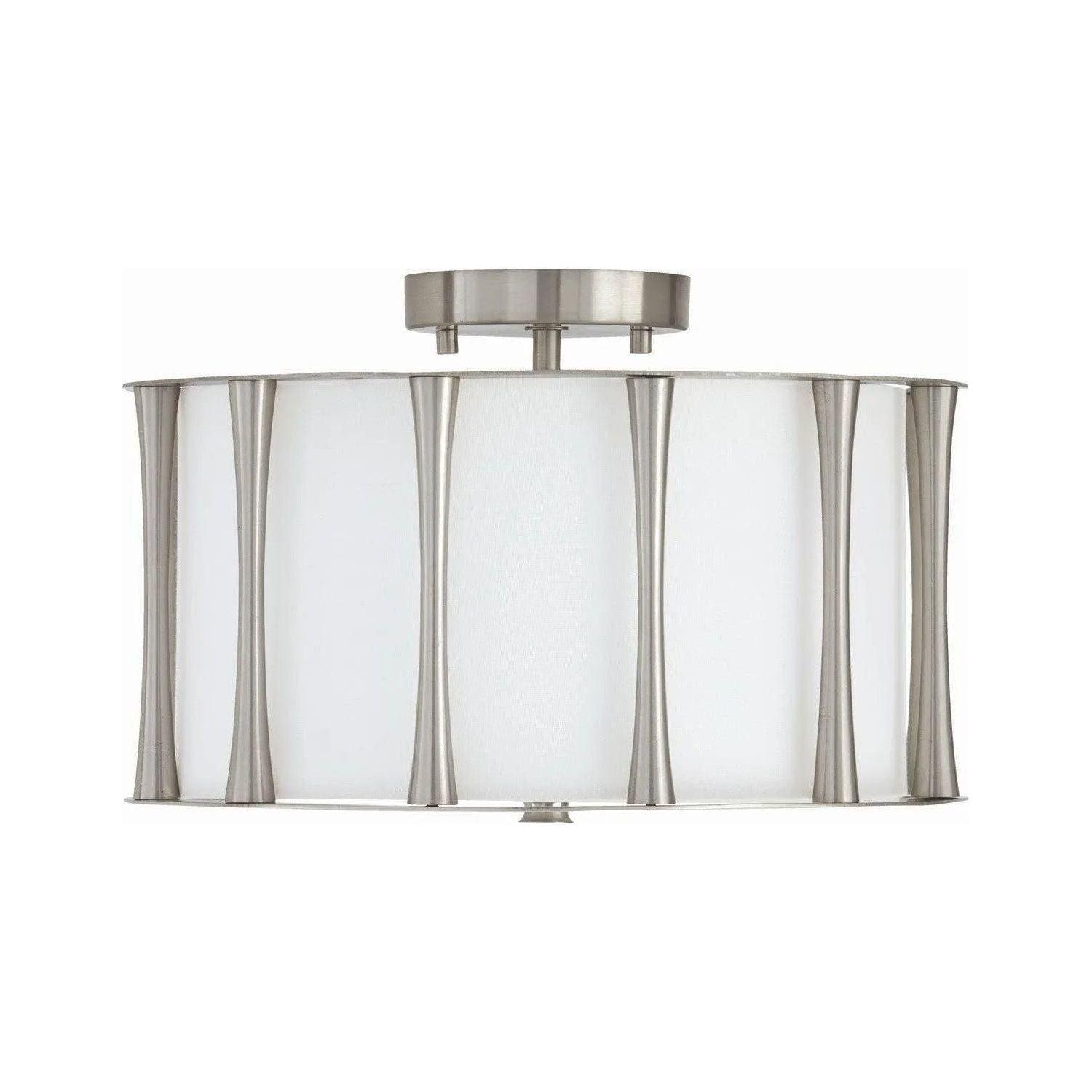 Capital Lighting Fixture Company - Bodie Semi-Flush Mount - 244631BN - Canada Light Shop