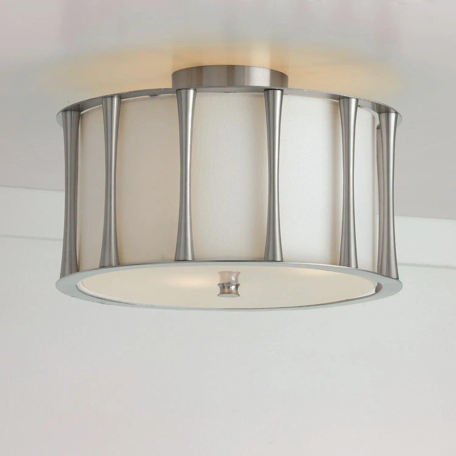 Capital Lighting Fixture Company - Bodie Semi-Flush Mount - 244631BN - Canada Light Shop