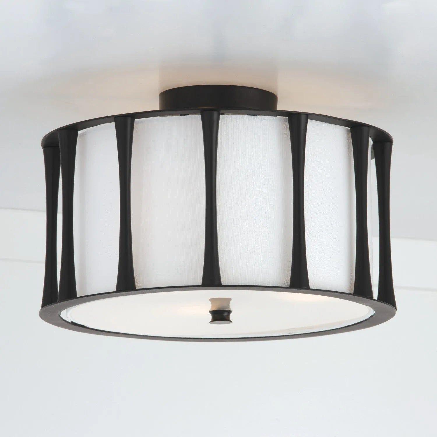 Capital Lighting Fixture Company - Bodie Semi-Flush Mount - 244631BN - Canada Light Shop