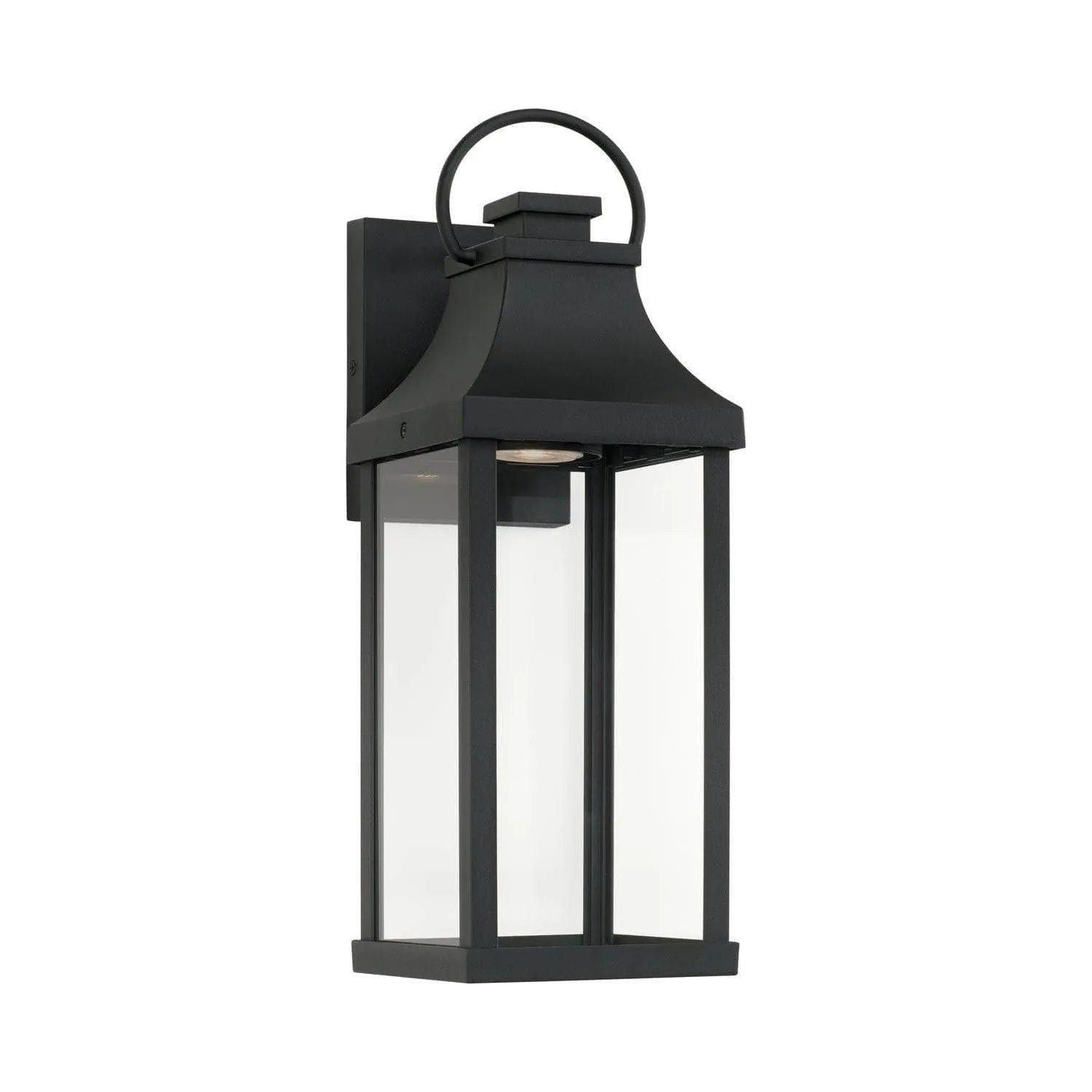 Capital Lighting Fixture Company - Bradford Outdoor Wall Lantern - 946411BK-GL - Canada Light Shop