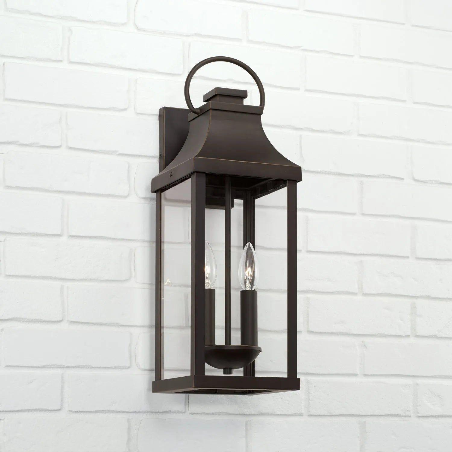 Capital Lighting Fixture Company - Bradford Outdoor Wall Lantern - 946411BK - Canada Light Shop
