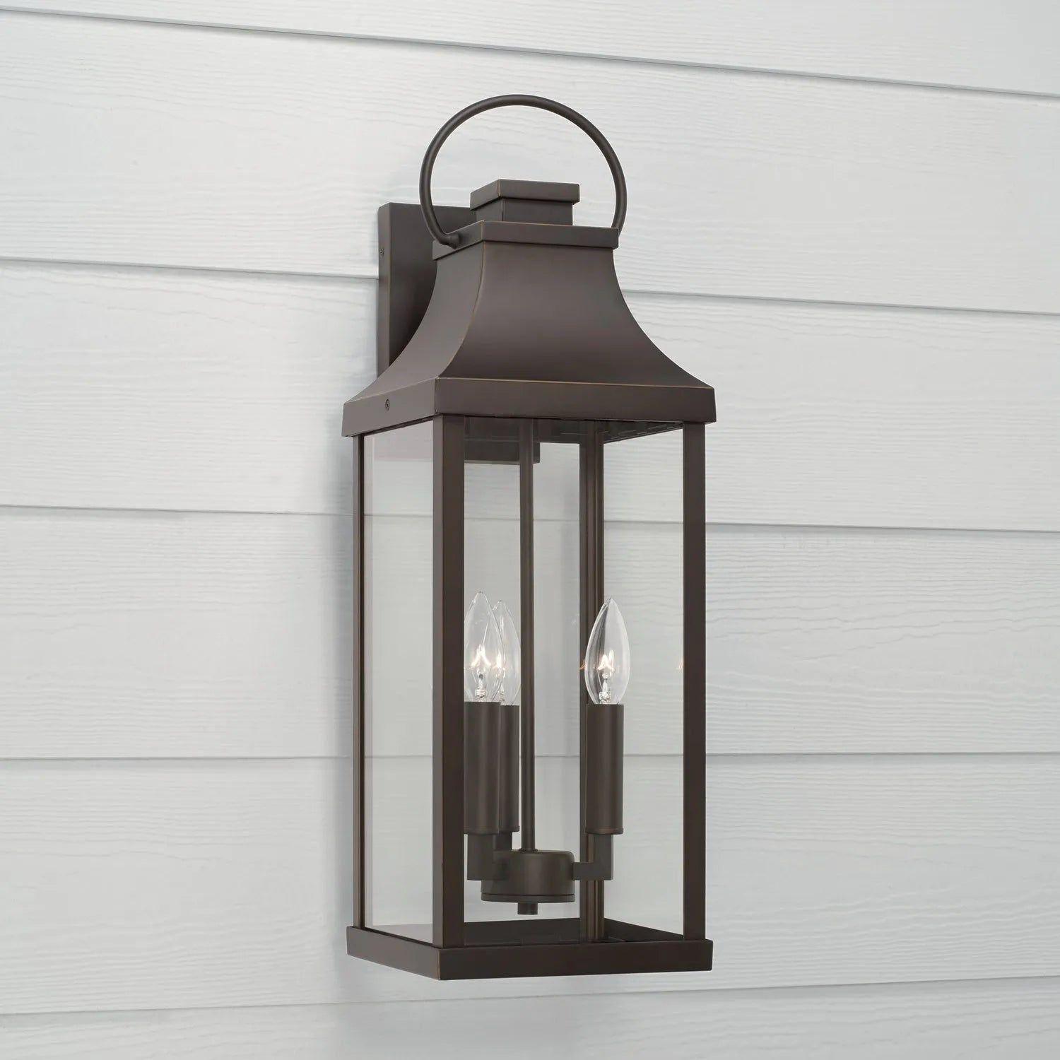 Capital Lighting Fixture Company - Bradford Outdoor Wall Lantern - 946411BK - Canada Light Shop