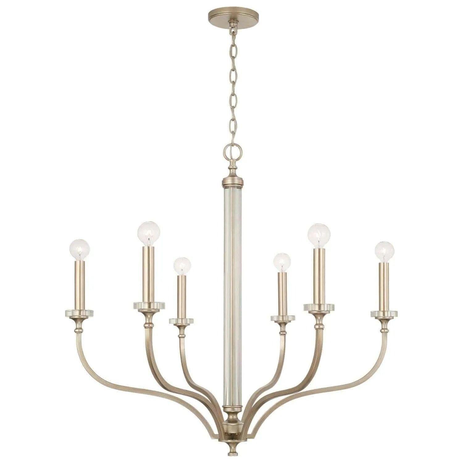 Capital Lighting Fixture Company - Breigh Chandelier - 444861BS - Canada Light Shop