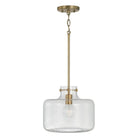 Capital Lighting Fixture Company - Brighton Ribbed Glass Pendant - 342511AD - Canada Light Shop
