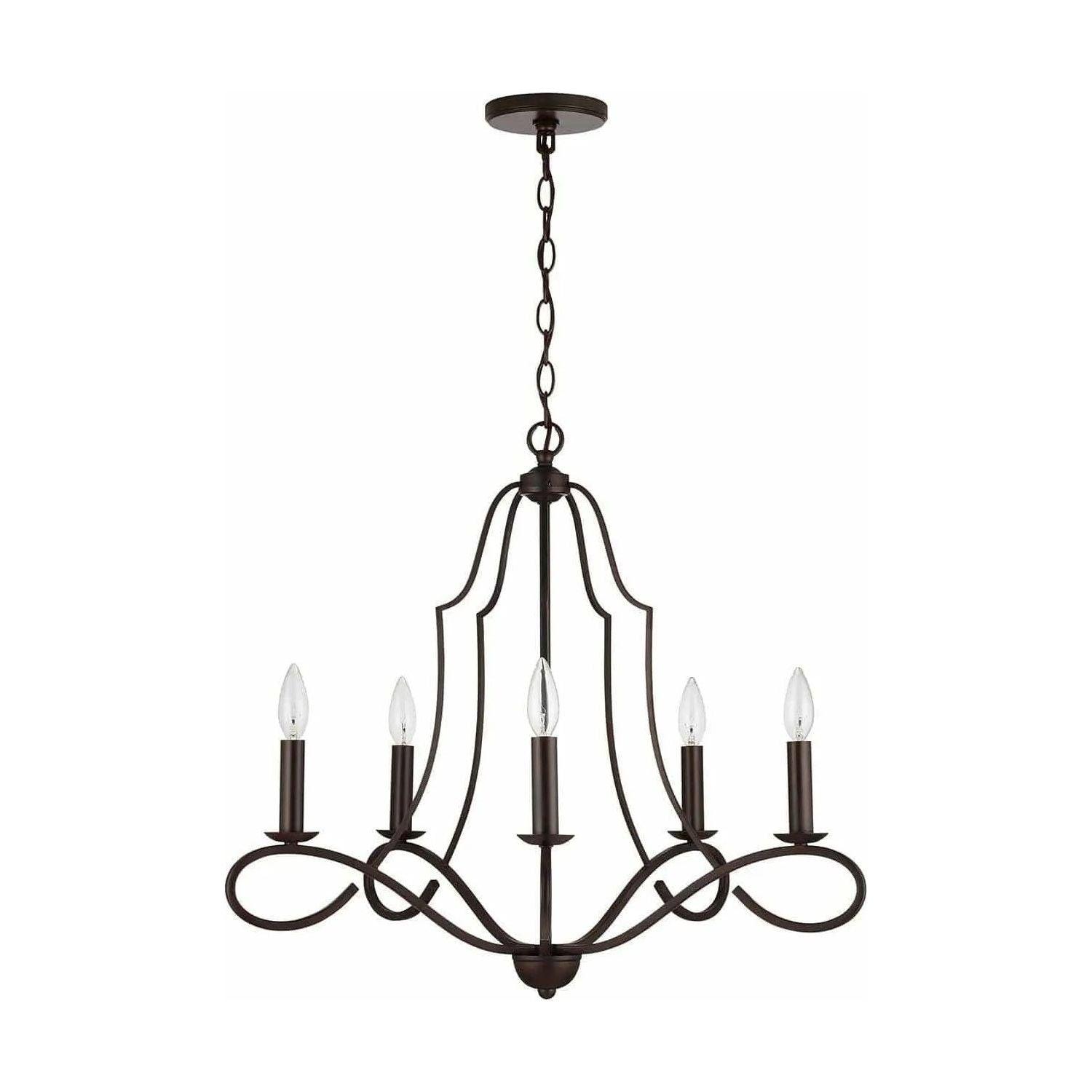 Capital Lighting Fixture Company - Cameron Chandelier - 439551BZ - Canada Light Shop