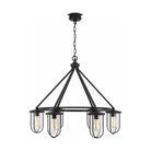 Capital Lighting Fixture Company - Corbin Chandelier - 934261BK - Canada Light Shop