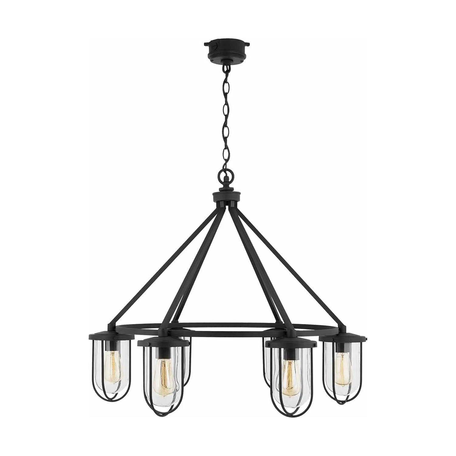 Capital Lighting Fixture Company - Corbin Chandelier - 934261BK - Canada Light Shop