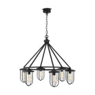 Capital Lighting Fixture Company - Corbin Chandelier - 934261BK - Canada Light Shop