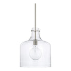 Capital Lighting Fixture Company - Crawford Seeded Glass Pendant - 325712BN - Canada Light Shop