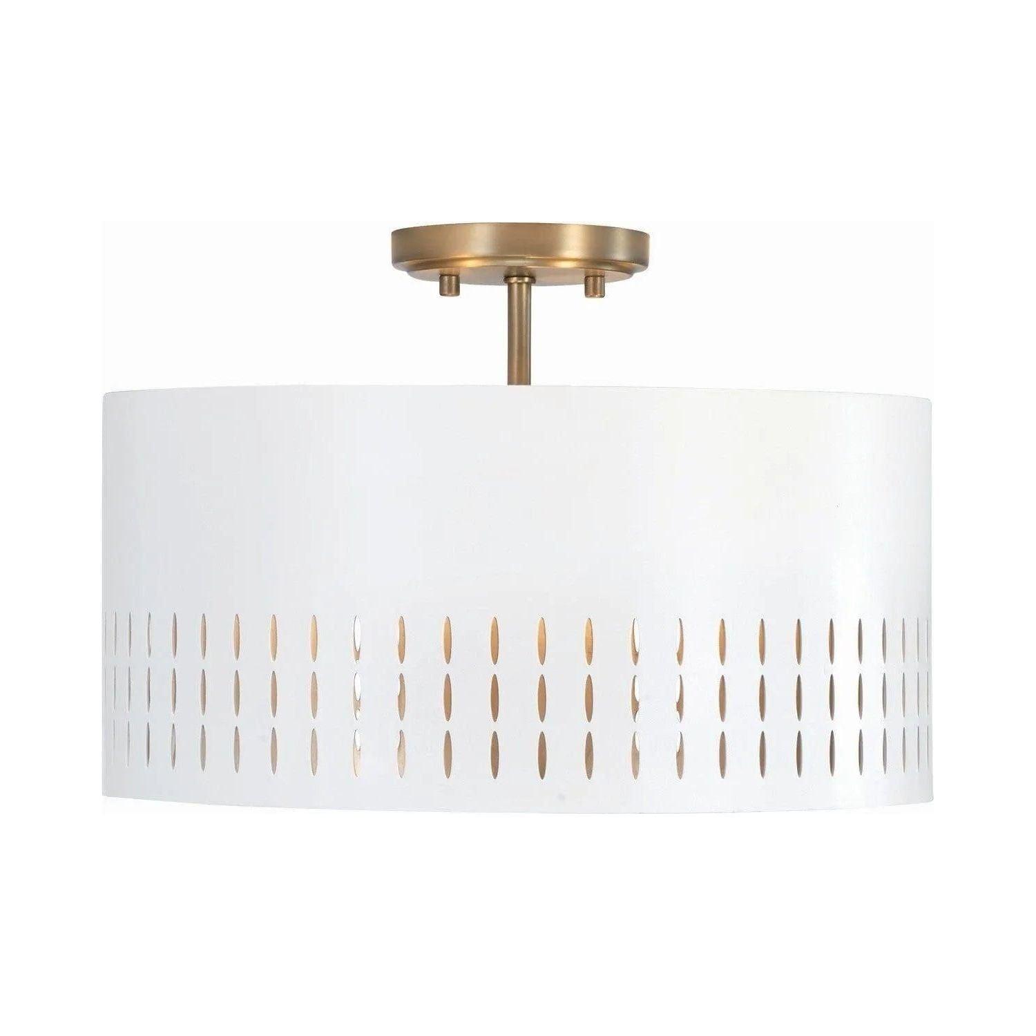 Capital Lighting Fixture Company - Dash Semi-Flush Mount - 250231AW - Canada Light Shop