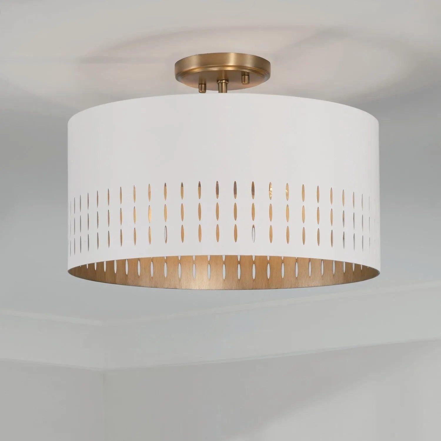 Capital Lighting Fixture Company - Dash Semi-Flush Mount - 250231AW - Canada Light Shop