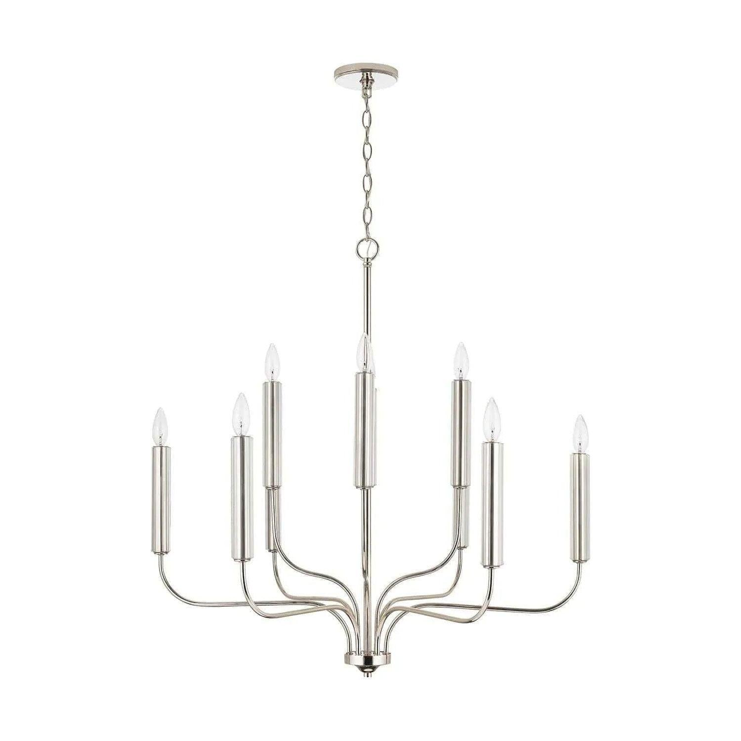 Capital Lighting Fixture Company - Della Chandelier - 437501PN - Canada Light Shop
