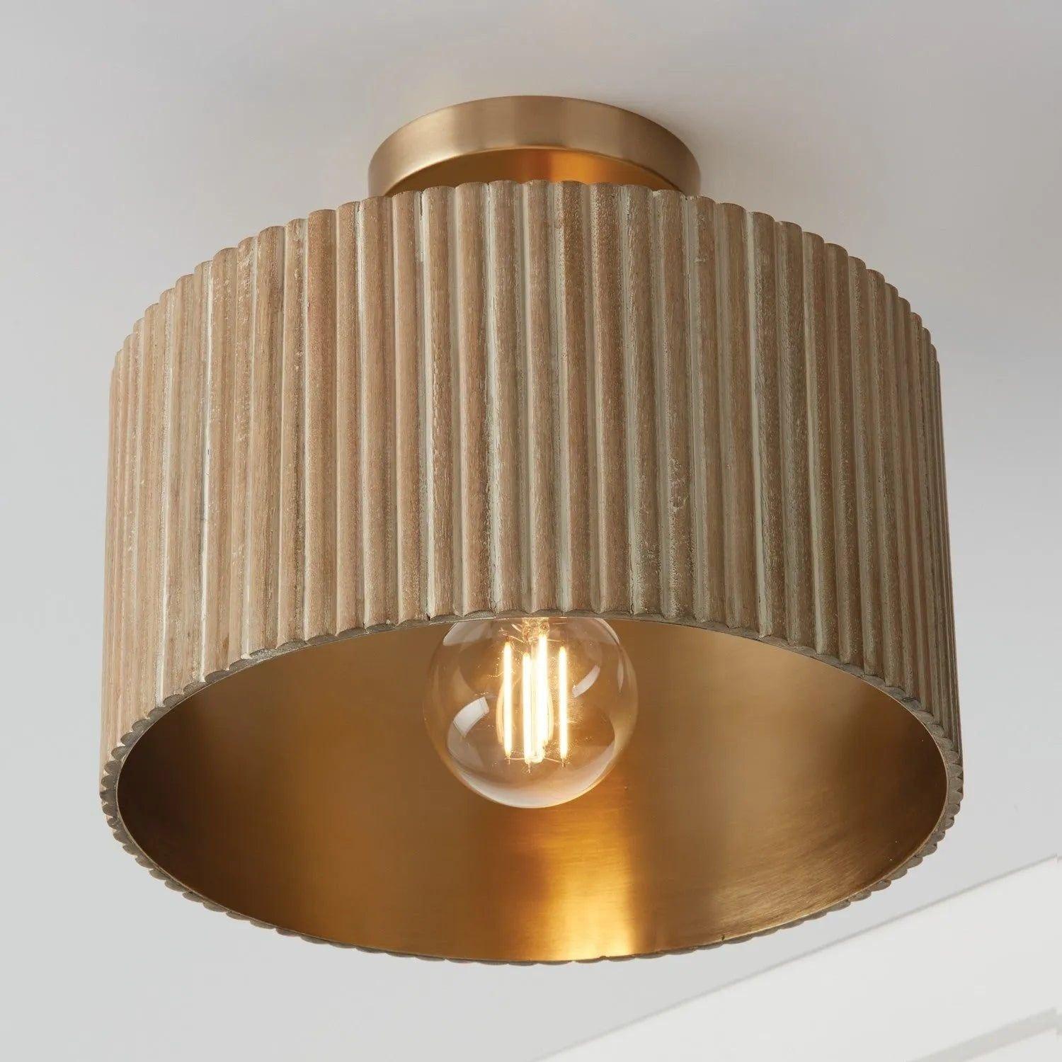Capital Lighting Fixture Company - Donovan Semi-Flush Mount - 250711KR - Canada Light Shop