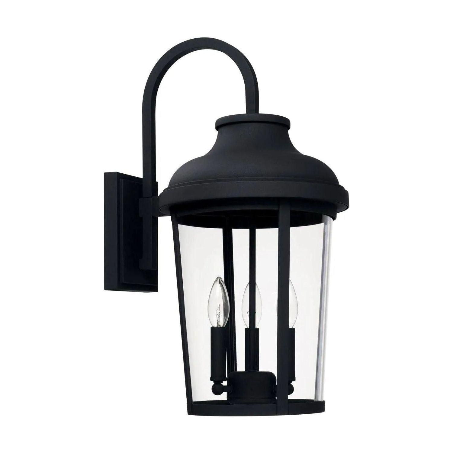 Capital Lighting Fixture Company - Dunbar Outdoor Wall Lantern - 927031BK - Canada Light Shop