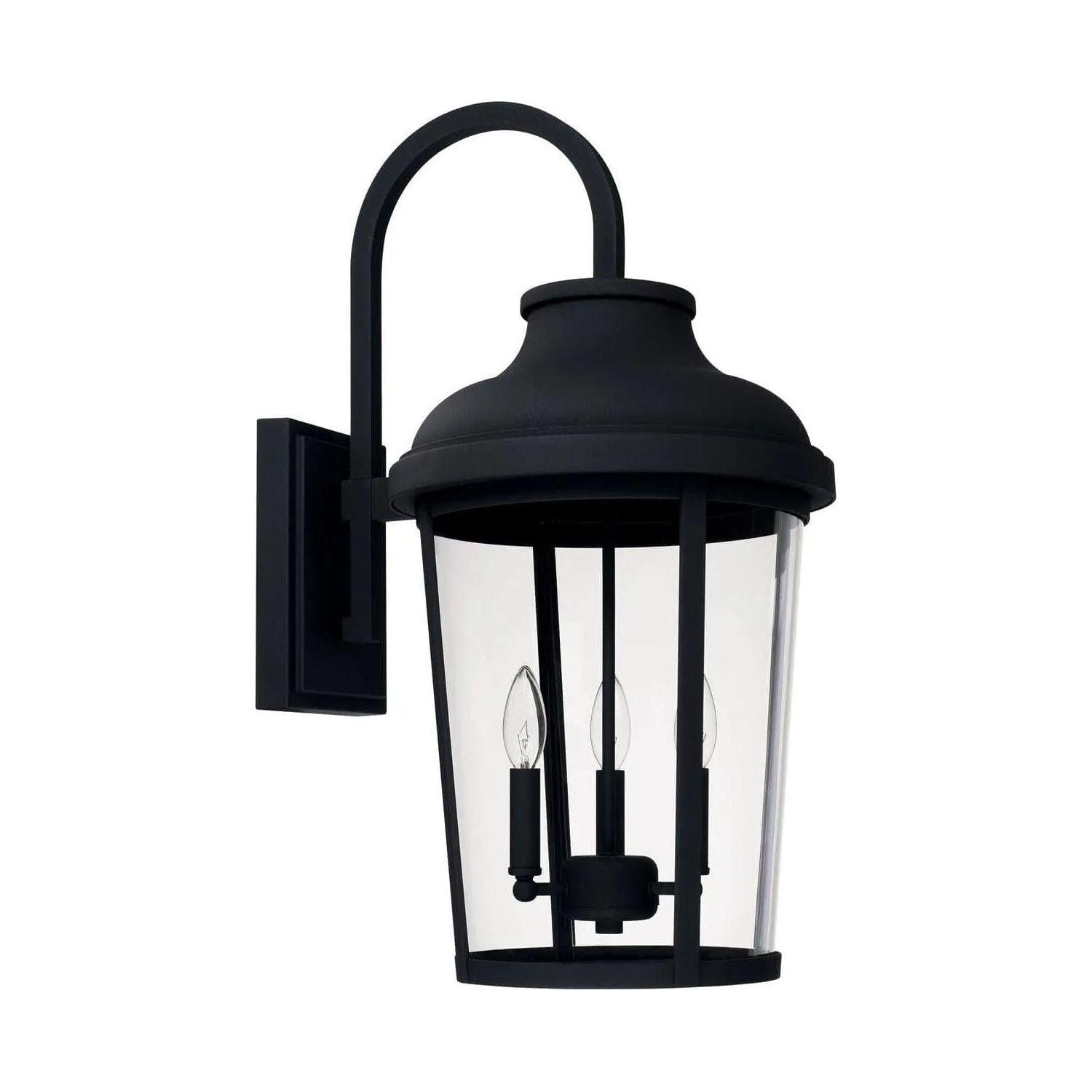 Capital Lighting Fixture Company - Dunbar Outdoor Wall Lantern - 927032BK - Canada Light Shop