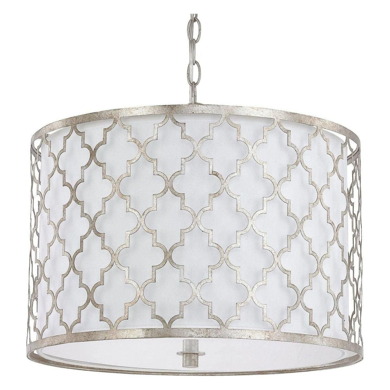 Capital Lighting Fixture Company - Ellis Drum Pendant - 4545AS-582 - Canada Light Shop
