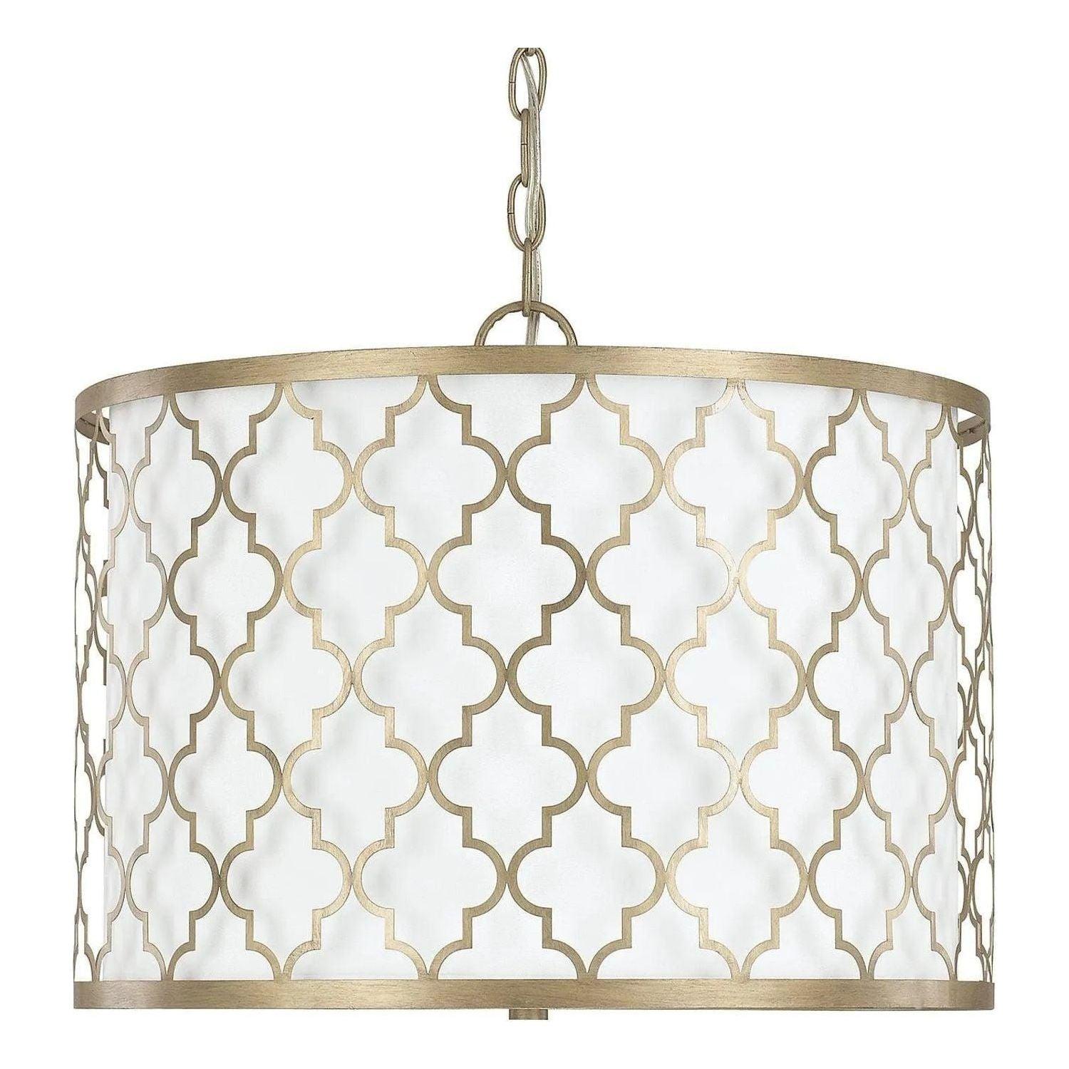 Capital Lighting Fixture Company - Ellis Drum Pendant - 4545BG-582 - Canada Light Shop