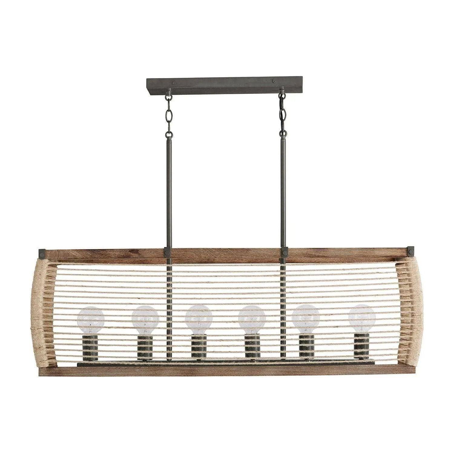 Capital Lighting Fixture Company - Jacob Island Pendant - 840361YG - Canada Light Shop